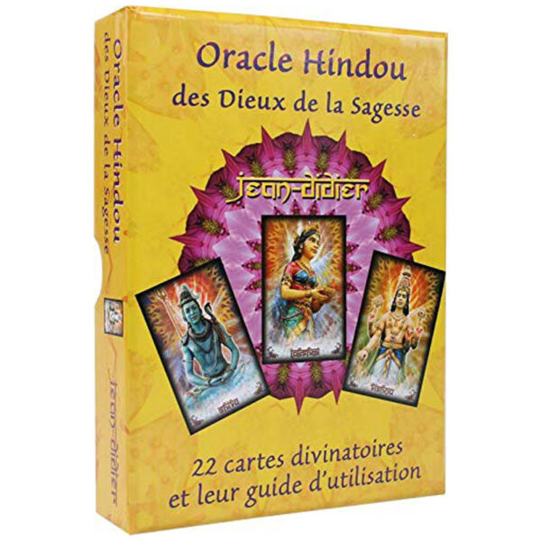 Oracle Hindou des Dieux de la Sagesse , Lumière, tarots, lithothérapie, bien-être, ésotérisme, oracles, livres, librairie, pendules, pierres roulées