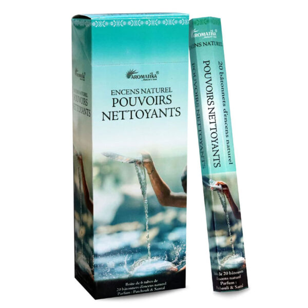 Pouvoirs nettoyants Aromatika, Pierres de Lumière, tarots, lithothérapie, bien-être, ésotérisme, oracles, livres, librairie, pendules, pierres roulées