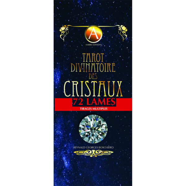 Tarot divinatoire des cristaux 72 lames - Pierres de Lumière