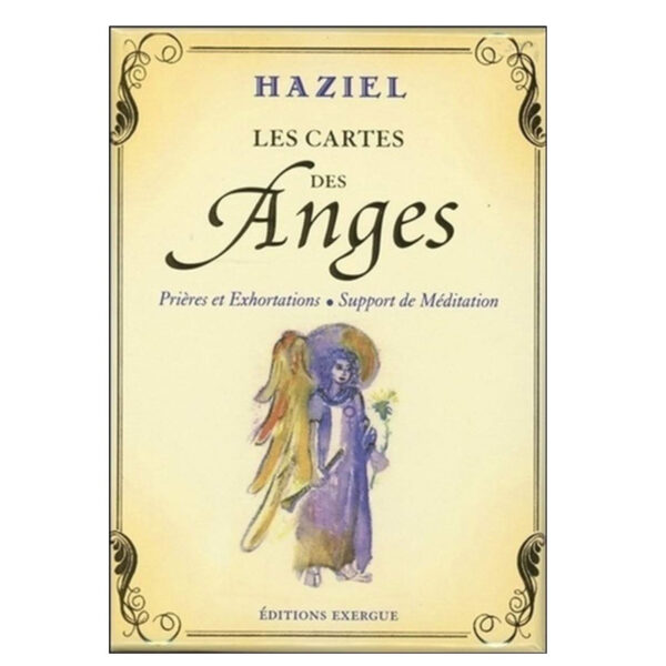 Les cartes des anges - Haziel,Pierres de Lumière, tarots, lithothérapie, bien-être, ésotérisme, oracles, livres, librairie, pendules, pierres roulées
