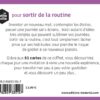 La petite boîte pour sortir de la routine ,Pierres de Lumière, tarots, lithothérapie, bien-être, ésotérisme, oracles, livres, librairie, pendules, pierres roulées
