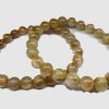 Bracelet quartz rutile