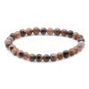 Bracelet chiastolite