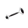 Rouleau de Massage en Obsidienne Noire