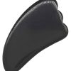 Gua Sha Palme en Obsidienne Noire