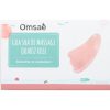 Gua Sha Palme en Quartz Rose