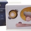 Coffret de massage quartz rose