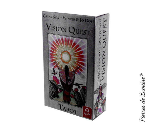 Tarot Vision Quest , Pierres de Lumière, tarots, lithothérapie, bien-être, ésotérisme, oracles, livres, librairie, pendules, pierres roulées