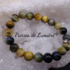 Bracelet Oeil de tigre bleu