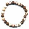 jaspe brun bracelet
