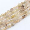Bracelet quartz rutile nuggets