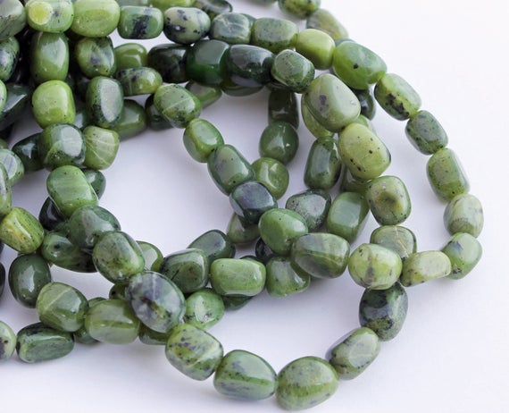 bracelet jade nephrite nuggets