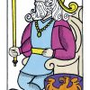 Sweet tarot de Marseille l'empereur
