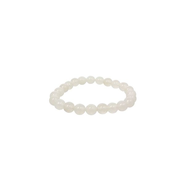 bracelet jade blanc