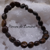 bracelet bronzite nuggets