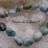 Bracelet nuggets Larimar