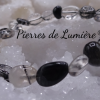 Bracelet Quartz Tourmaliné nuggets