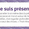 La petite boîte pour méditer en pleine conscience