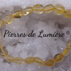 Bracelet citrine chauffée