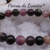Bracelet tourmaline melon d'eau