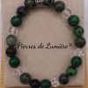 bracelet Chakra du coeur vert