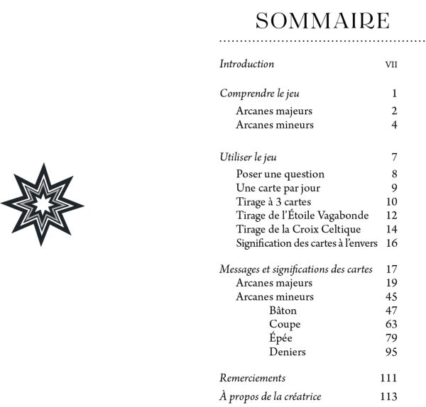 The Wandering Star Tarot : Edition française