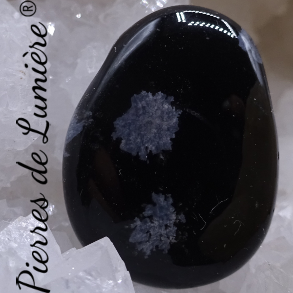 Obsidienne flocon de neige