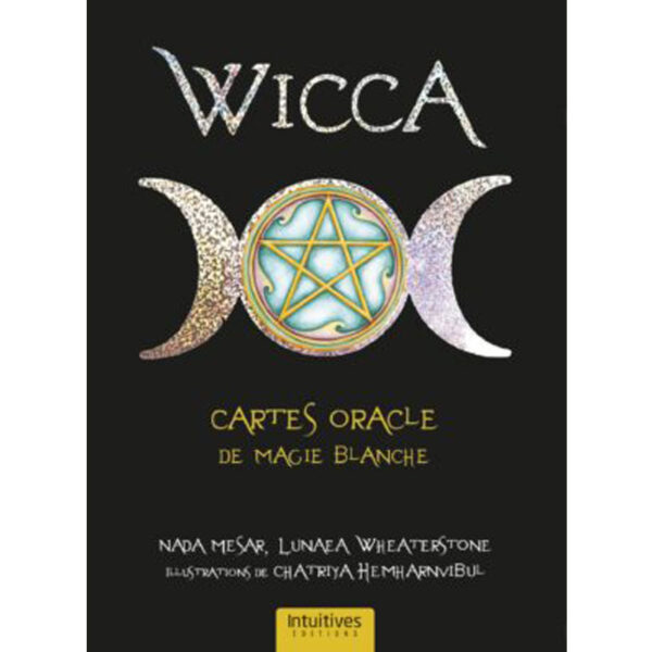 Coffret Wicca - Cartes oracle de magie blanche - Pierres de Lumière