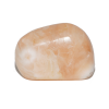 Pierre roulée de stilbite