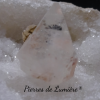 Pointe d'Apophyllite blanche