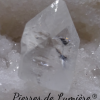 Pointe d'Apophyllite blanche