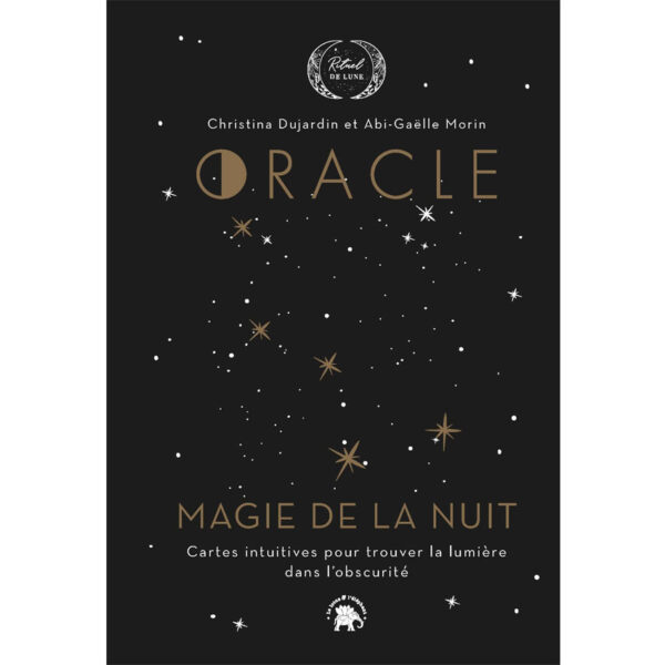 Oracle Magie de la nuit, Pierres de Lumière, tarots, lithothérapie, bien-être, ésotérisme, oracles, livres, librairie, pendules, pierres roulées
