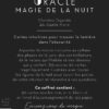 Oracle Magie de la nuit, Pierres de Lumière, tarots, lithothérapie, bien-être, ésotérisme, oracles, livres, librairie, pendules, pierres roulées