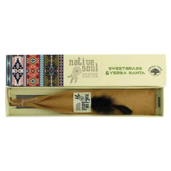 Encens Green Tree Native Soul Foin d'odeur & Yerba Santa