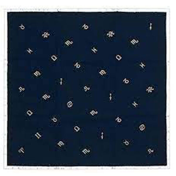 Tapis de voyance - Symbole astrologie - Pierres de Lumière