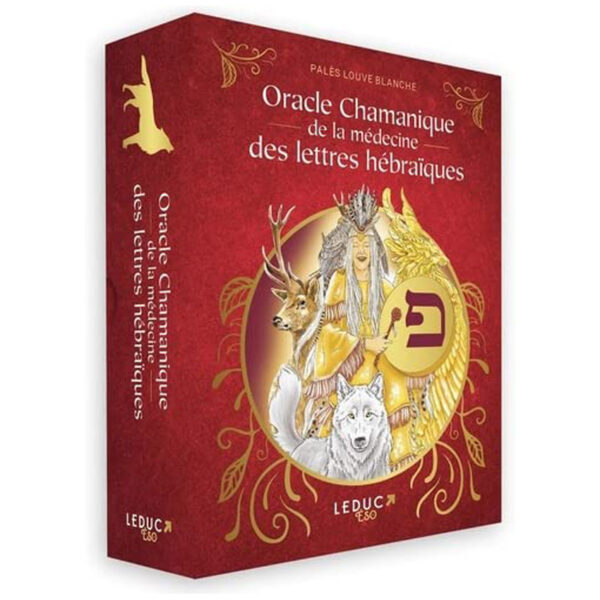 Oracle chamanique de la médecine des lettres hébraïques - Pierres de Lumière