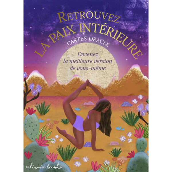 Retrouvez la paix intérieure - Devenez la meilleure version de vous-même - Cartes oracle. - Pierres de Lumière
