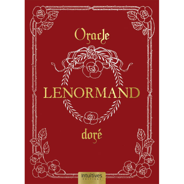 Coffret Oracle Lenormand doré - Pierres de Lumière