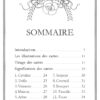 Coffret Oracle Lenormand doré - Pierres de Lumière