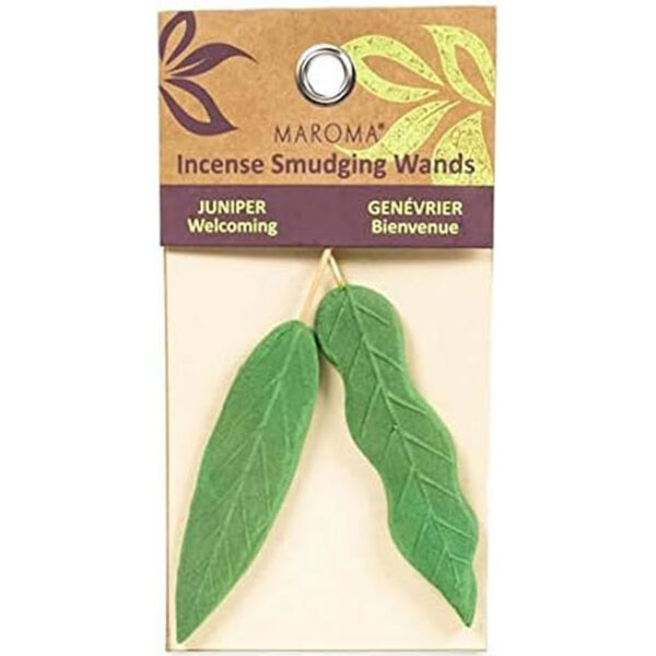 Maroma Smudge Encens en feuilles de genévrier - Pierres de Lumière