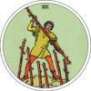 Tarot original 1909 - Cartes rondes - Pierres de Lumière