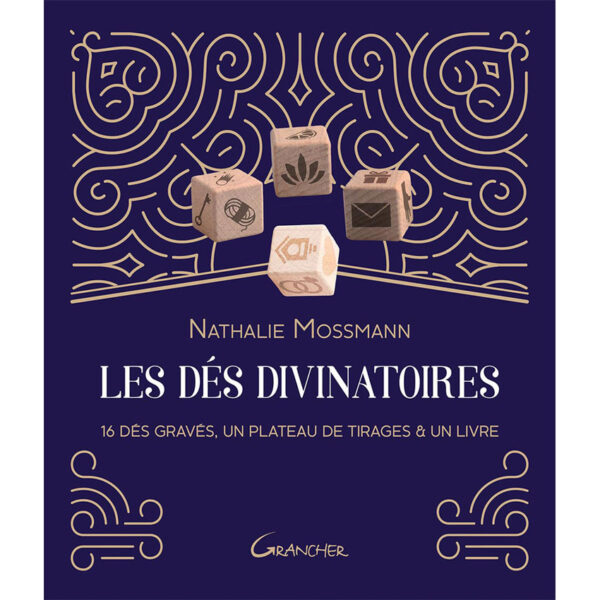 Les Dés divinatoires - 16 dés gravés, un plateau de tirages & un livre - Pierres de Lumière