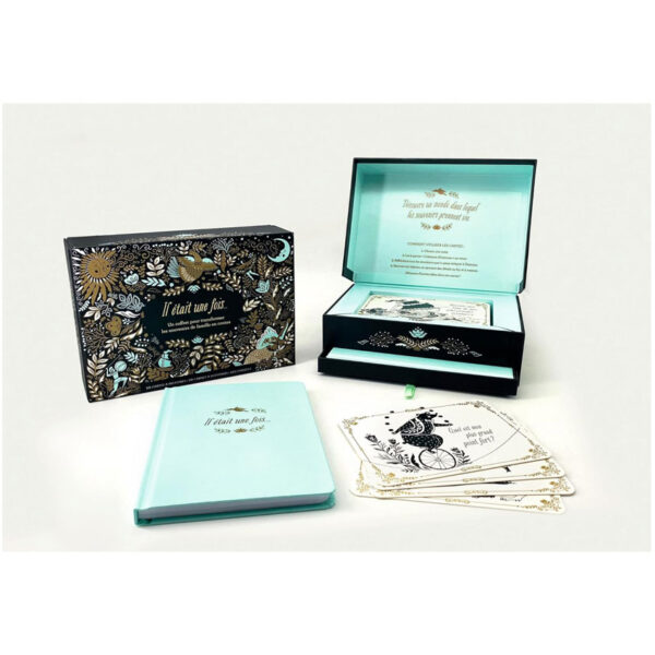 Il était une fois... : Un coffret pour transformer les souvenirs de famille en contes - Pierres de Lumière