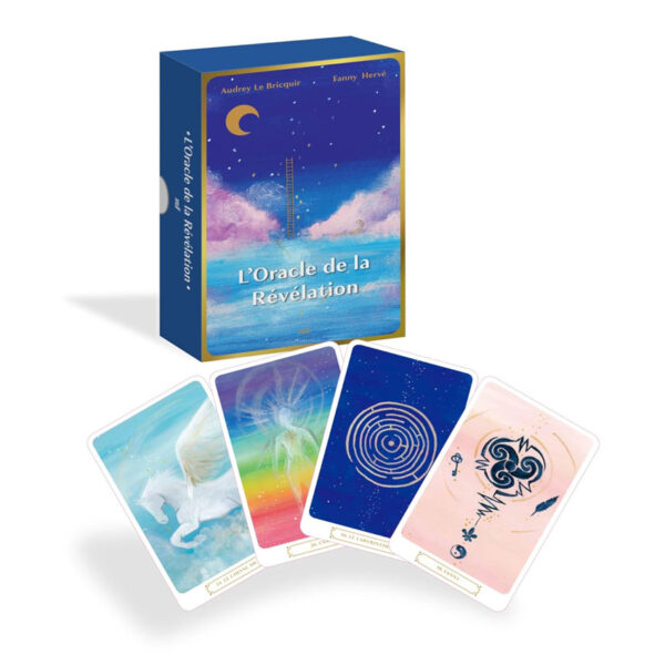 L'Oracle de la Révélation - Apaiser ses émotions (jeu de cartes divinatoires) : 50 cartes et un livret avec la signification des cartes, les méthodes de tirage et d’interprétation - Pierres de Lumière
