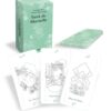 Tarot de Marseille - Jeu de cartes divinatoires: 79 cartes illustrées par la cartomancienne Atelier Moonchild - Pierres de Lumière