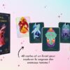 La Magie des animaux de pouvoir : 40 cartes et un livret - Pierres de Lumière