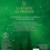 Calendrier de l'Avent - La magie des pierres (coffret): 18 pierres naturelles certifiées et 6 cadeaux surprises pour attendre Noël - Pierres de Lumière