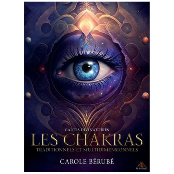 Cartes divinatoires Les Chakras traditionnels et multidimentionnels - Pierres de lumière