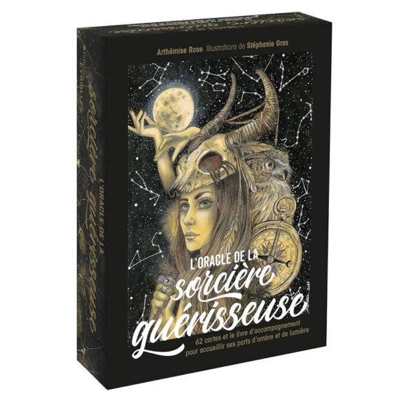 L'oracle de la sorcière guérisseuse : 62 cartes et le livre d'accompagnement pour accueillir ses parts d'ombre et de lumière - Pierres de Lumière