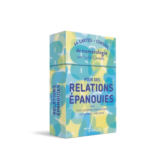 Pour des relations épanouies avec mon conjoint, mon enfant, un parent, mes amis : 44 cartes-conseil de numérologie - Pierres de Lumière